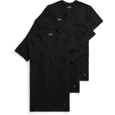 Polo Ralph Lauren Men s Cotton V-Neck Undershirt 3-Pack
