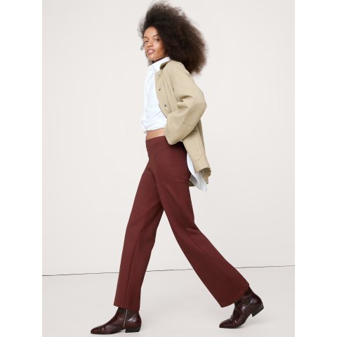Banana RepublicBanana Republic Fitted Ponte Ankle Pant