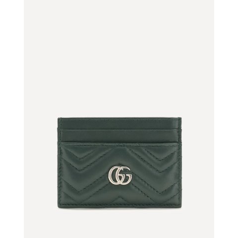 GUCCI GG Marmont 卡包 绿色