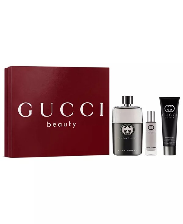 Guilty Pour Homme Eau De Toilette 3-Pc. Set