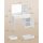 Vanity Desk URDT632WB02S Cloud White 43.3-Inch