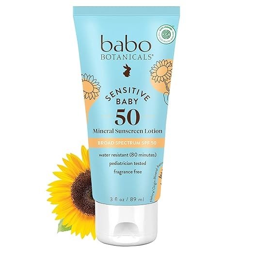  Baby Mineral Sunscreen Lotion SPF50 Fragrance-Free
