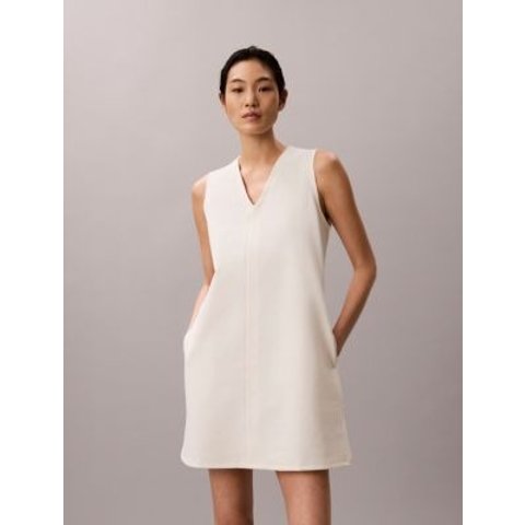 Interlock V-Neck Mini Dress