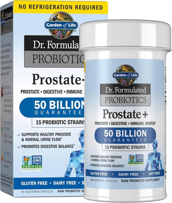 Garden of Life Prostate+ 益生菌 60粒