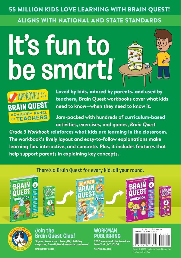 Brain Quest 三年级练习册 修订版