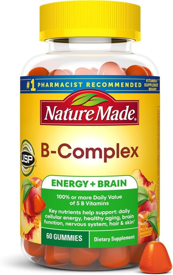 Vitamin B Complex Gummies 60 Count