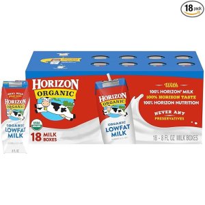 Horizon Organic 低脂牛奶 18盒装