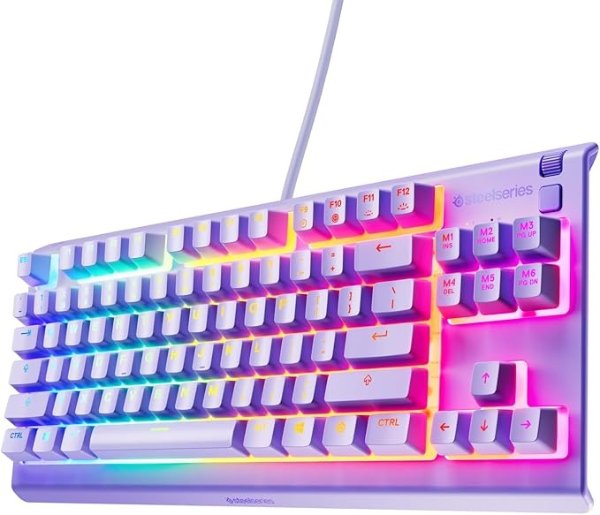  Apex 3 TKL RGB紫色机械键盘
