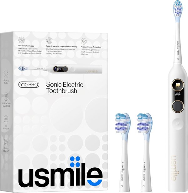 Y10 PRO Electric Toothbrush Smart Display 180-Day Battery