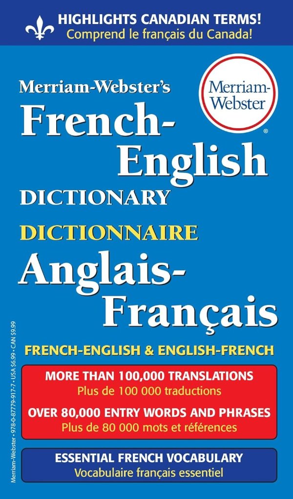 Merriam-Webster 法英词典 平装