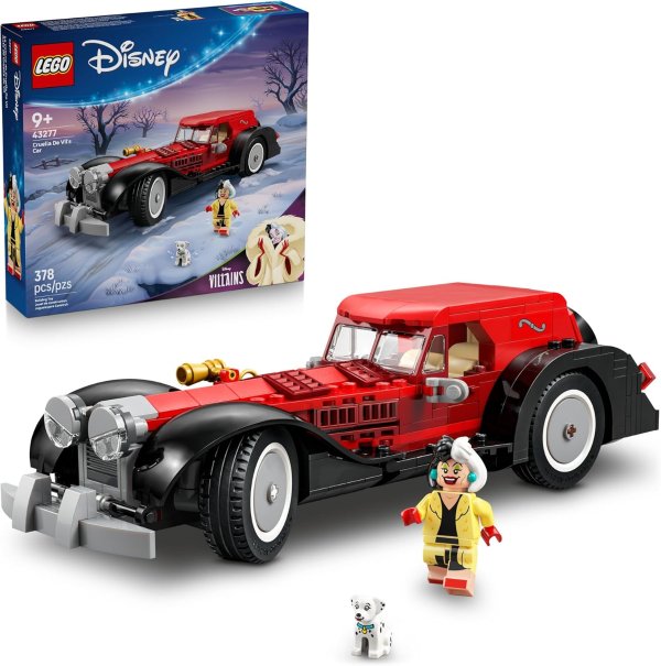 LEGO 迪士尼 43277 库伊拉的豪车