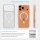 EUMADOVE iPhone 17 Pro Magnetic Clear Phone Case
