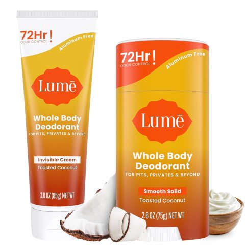 Lume Whole Body Deodorant Toasted Coconut Bundle