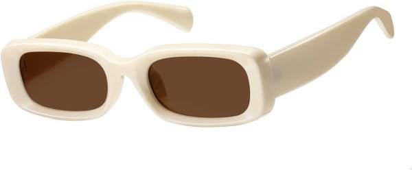 Kimorn Retro Rectangle Sunglasses K1703