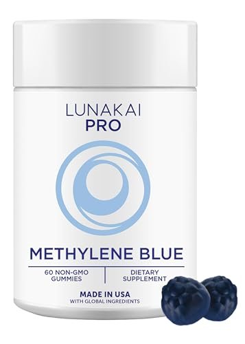 Lunakai Methylene Blue Gummies 20mg 60 Count