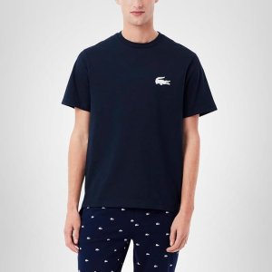 Lacoste  棉质鳄鱼印花男士T恤