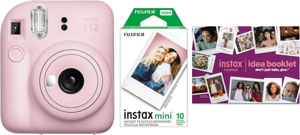 Instax Mini 12 Pink Bundle