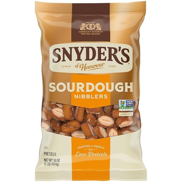 Snyder's of Hanover Sourdough Nibblers椒盐脆饼 16盎司