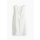  White Cotton Muslin Beach Dress