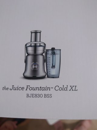 全新breville 榨汁机