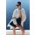 SALTWATER Straw Tote Bag Black
