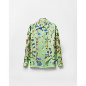 Versace Silk Twill 印花衬衫
