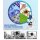 Uarzt Kids Microscope Kit 58 Pieces 100X-1200X LED