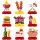 BBQ Honeycomb Centerpieces 9 Pieces