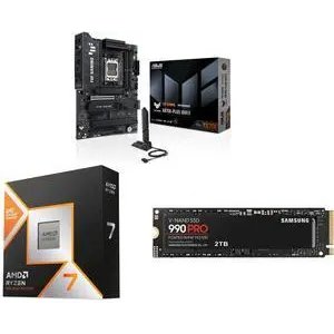 ASUS  TUF X870E-PLUS + 9800X3D + 2TB 990 Pro + 240 AIO