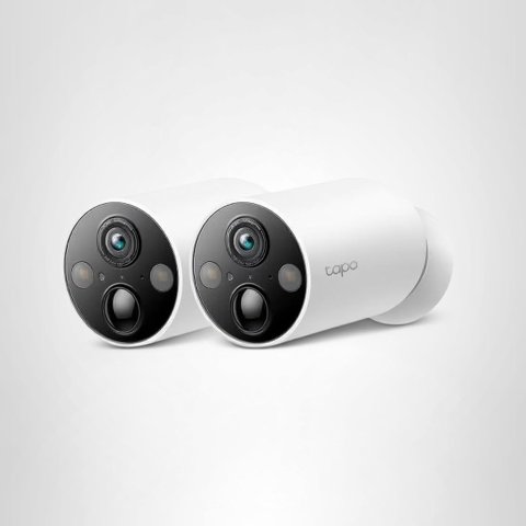 Tapo MagCam 2K+ 无线户外摄像头 2件装