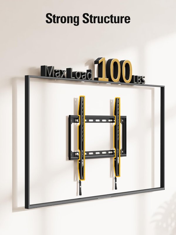 Mounting Dream MD2361-K Fixed TV Wall Mount 26-60 Inch VESA 400x400