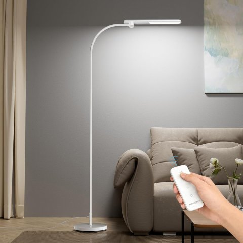 LED Floor Lamp CRI97 Remote 77.5 Inch