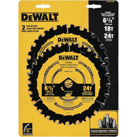 DEWALT 木工圆锯片 6.5英寸