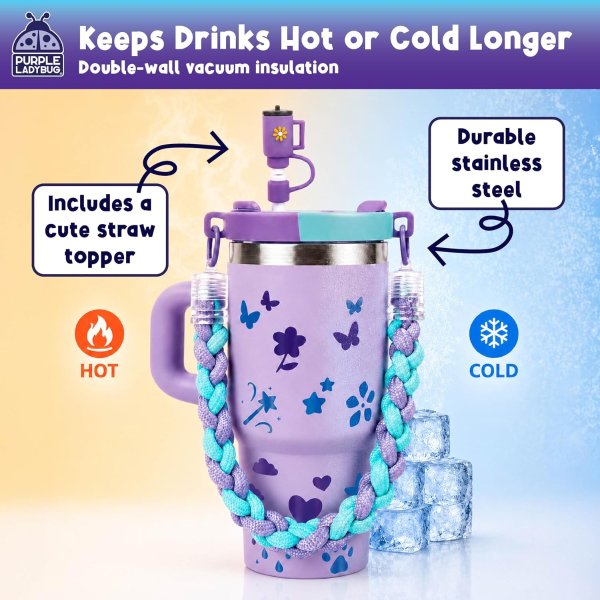 DIY Kids Stainless Steel Insulated Tumbler 14oz