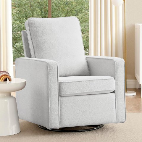 Delta Children Luna Swivel Glider Dovetail Grey