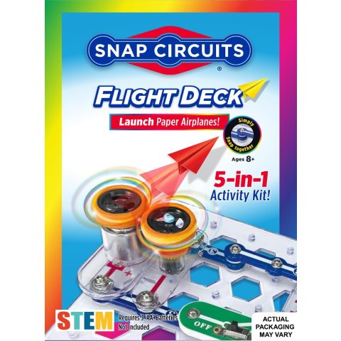 Snap Circuits 纸飞机发射 科学电路玩具套装