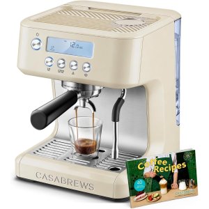 CASABREWS Ultra 意式咖啡机 20Bar 带LCD屏