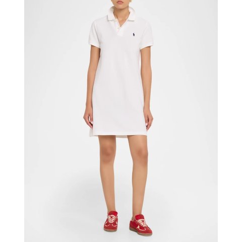 Polo Ralph LaurenSpend$200 Get $50GCCotton Mesh Polo Dress