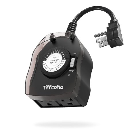 TiFFCOFiO 机械户外定时插座 2位 15A