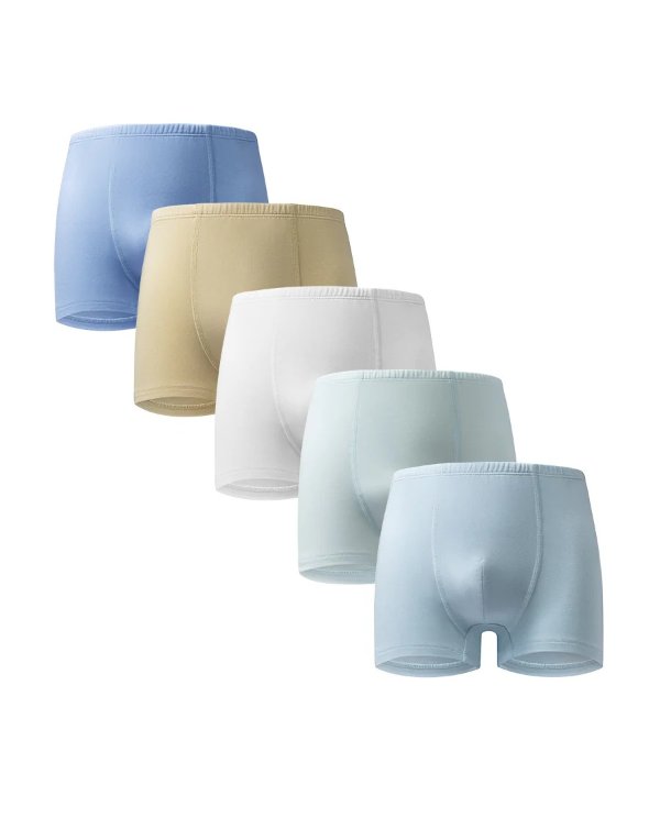 Aimer Kids Modal Boyshorts 5-Pack