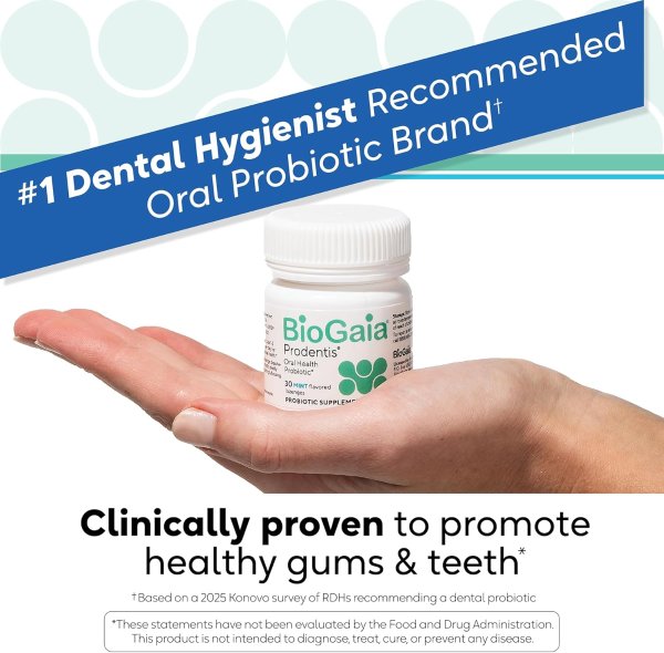 Prodentis Oral Probiotics Mint 30 Lozenges