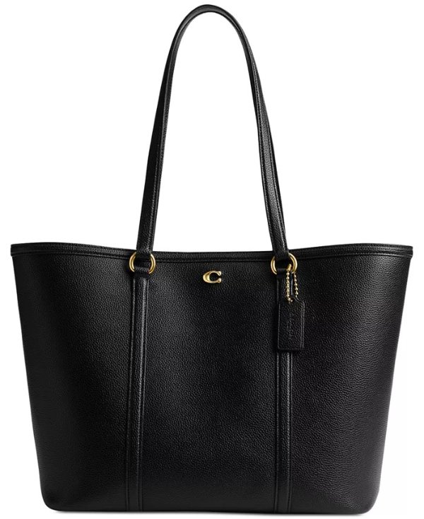 Legacy Small Pebbled Leather Tote Bag