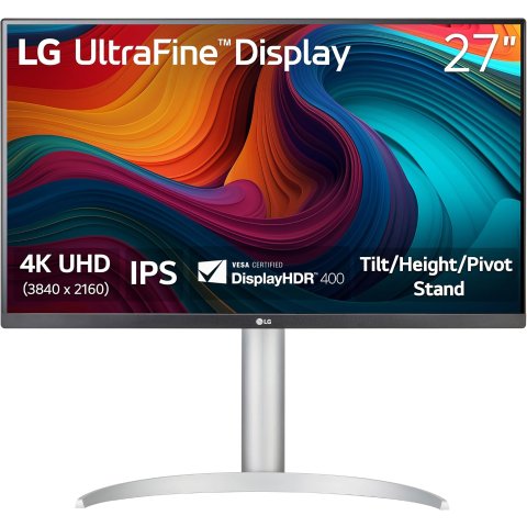 27UP650K-W 4K IPS显示器 27英寸