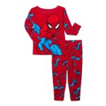 Spider-Man 儿童卡通睡衣套装