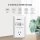 Super Electro Outlet Extender 5位插座 4口USB 1200J