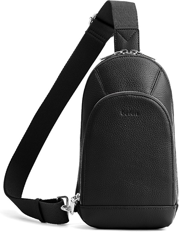 Genuine Leather Sling Bag Anti Theft