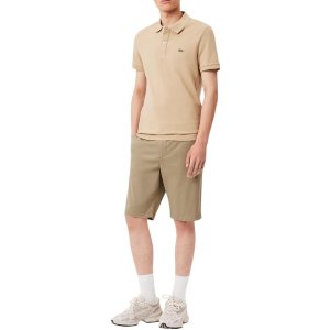 $27.18 降价 Lacoste Slim Fit Stretch Cotton Chino Shorts at Amazon Men’s Clothing store