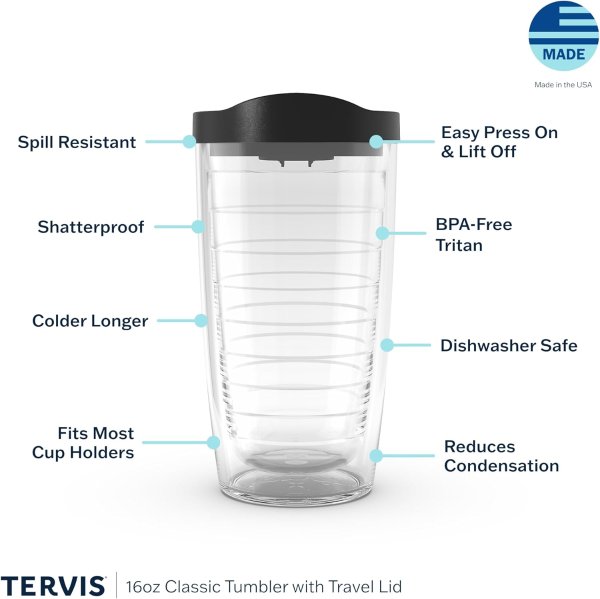 Double Wall Insulated Tumbler 16oz