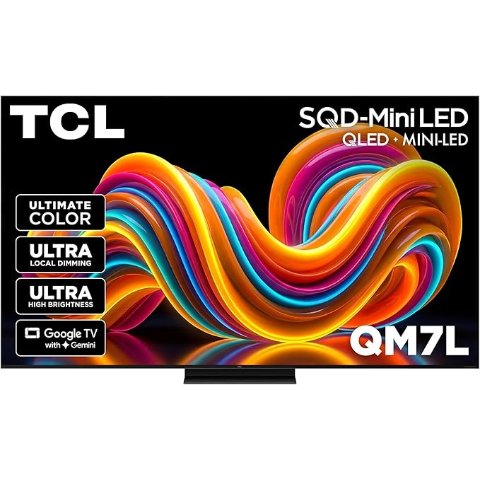 75QM7L 75英寸Mini-LED智能电视 144Hz