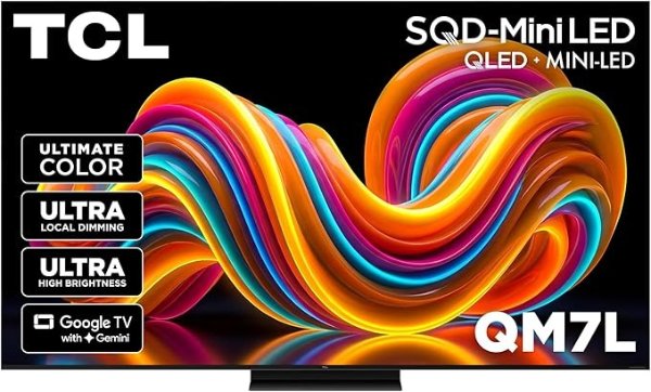 75QM7L 75英寸Mini-LED智能电视 144Hz